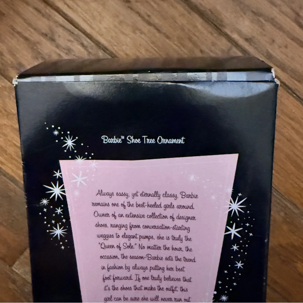 Hallmark Keepsake Ornament - Barbie Shoe Tree 45th Anniversary 2004 NIB